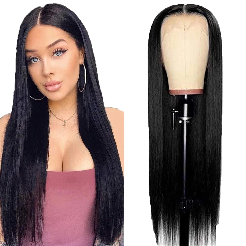 

Парик Liddy HD прозрачный из натуральных волос, 13x 4 на сетке спереди, 12-30 дюймов, прямой передний парик 13x 4, для женщин, Длинные предварительно вы...