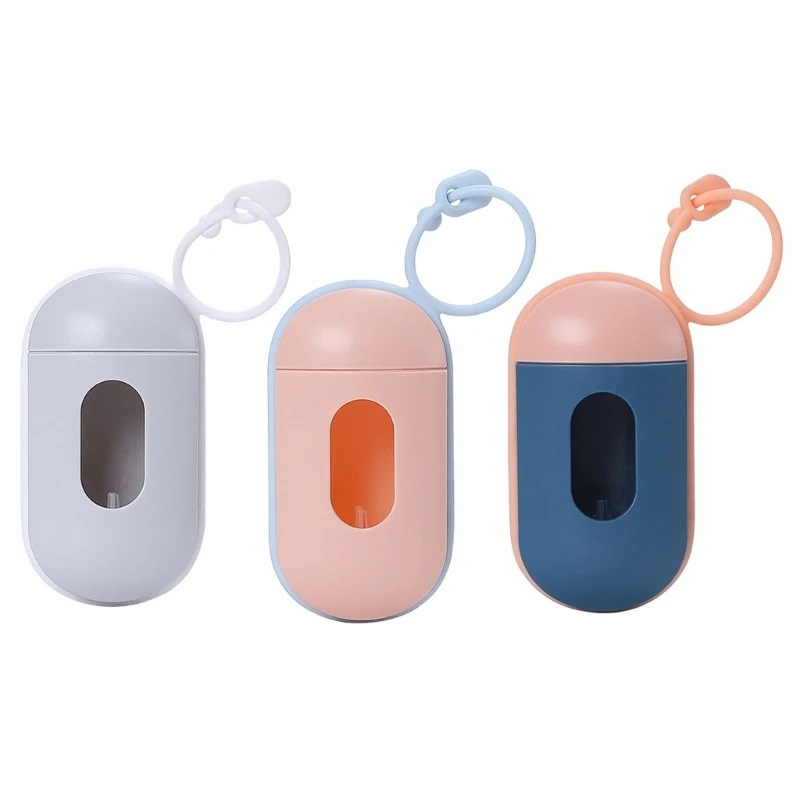 

C63B Pick Up Poop Bag Dispenser Outdoor Portable Poop Waste Bag Holder