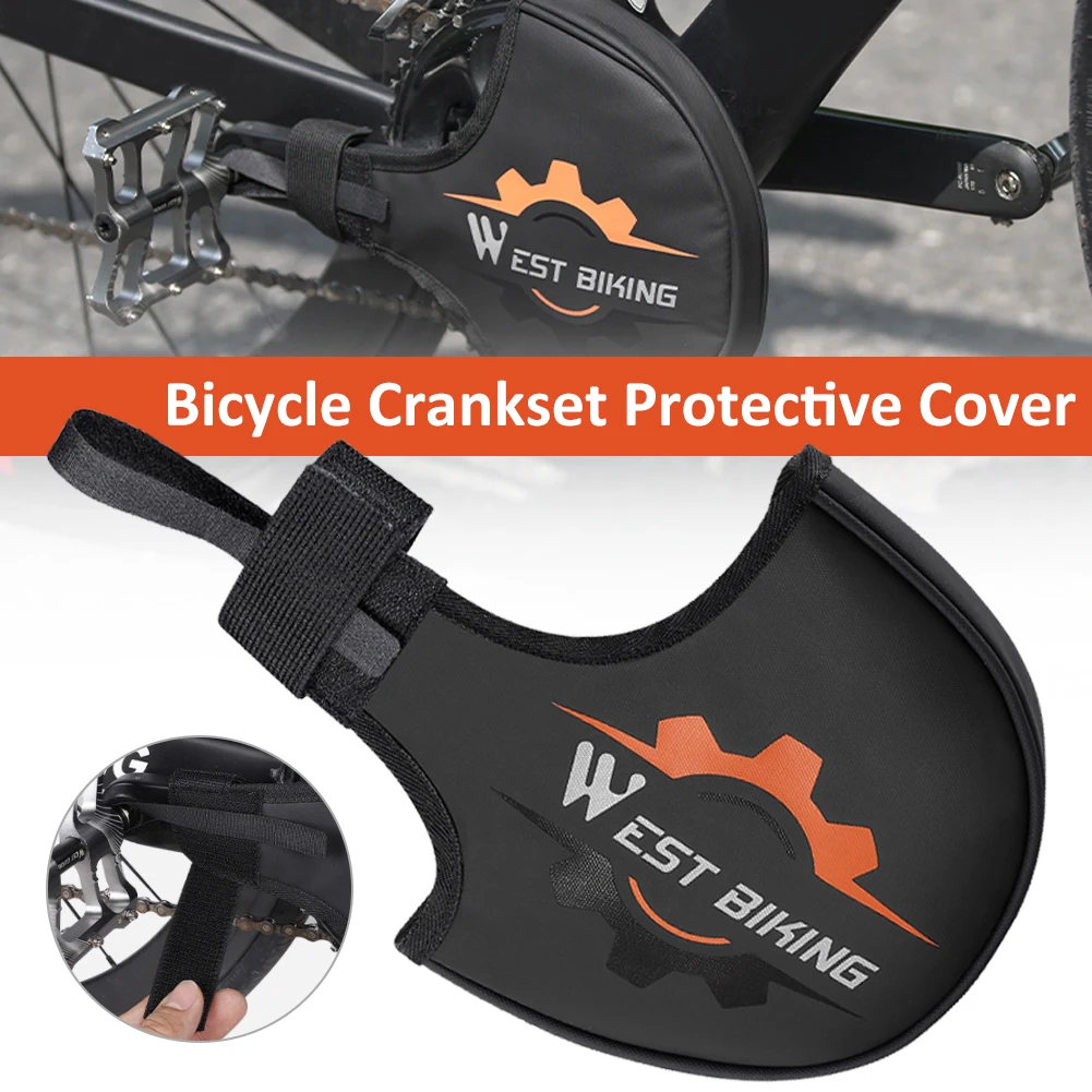 

Bike Crankset Guard Waterproof Dustproof Chainring Protector Cover MTB Road Bicycle Chainwheel Sprockets Cover Bike Accessories