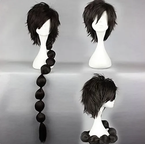 95 см аниме Волги Джудал Джуруру косплей парик черные длинные синтетические