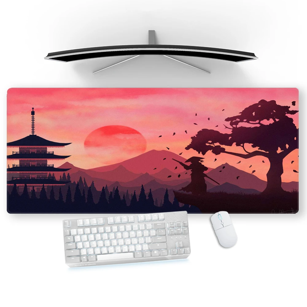 

Carpet Xxl 4mm Blue Landscapes Deskmat Green Game Mats 800x300 Mouse Pad 1000x500mm Pc Accessories Desktop Pad on The Table Mat