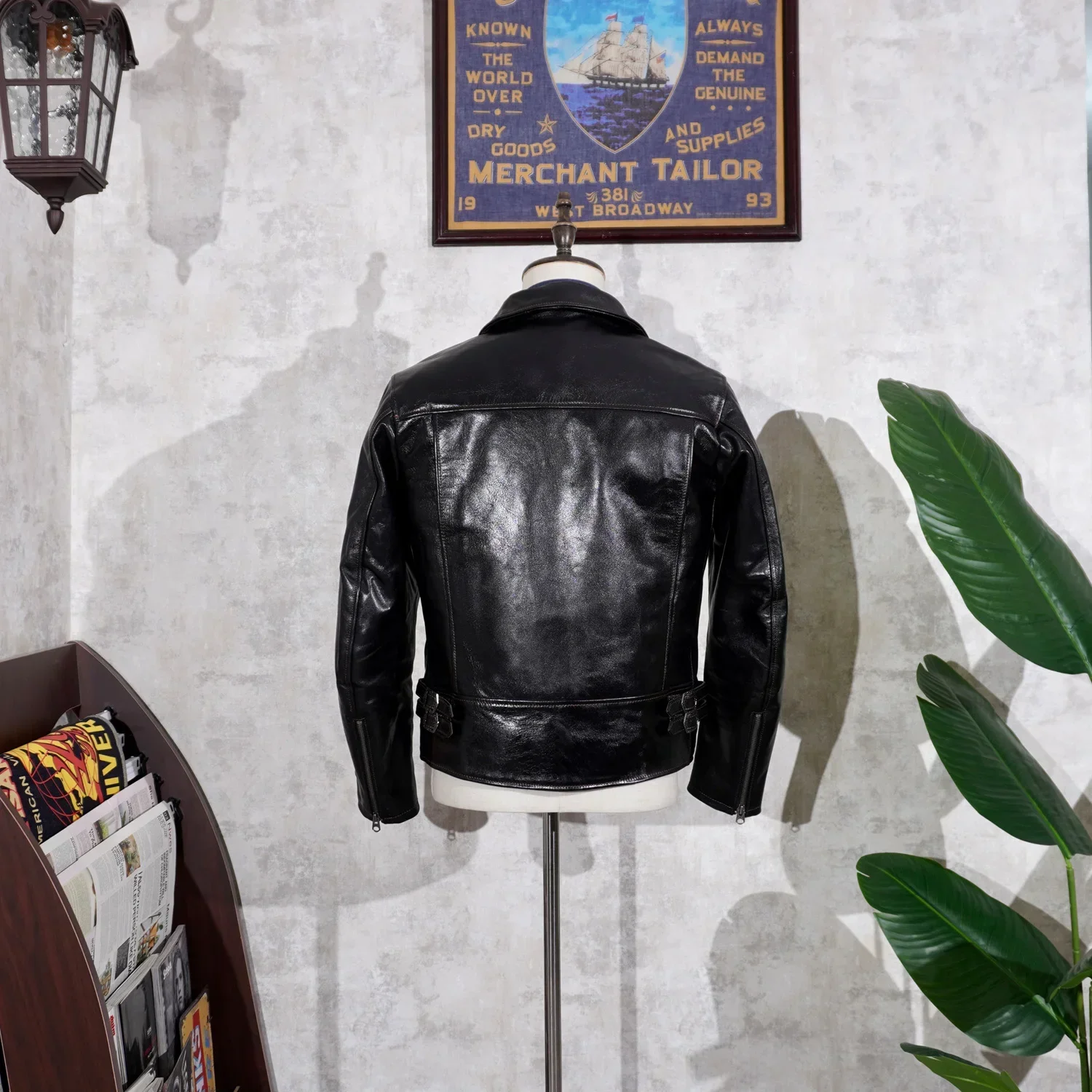 Классическая японская мотоциклетная куртка Blunt Razor 2023 мужская короткая тонкая