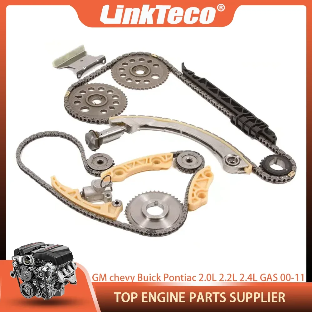 Фото Комплект цепи ГРМ с шестернями для Saturn ION, Chevrolet Malibu, Cobalt, Cavalier, Pontiac G5, Buick Regal 2.0L 2.2L 2.4L GAS DOHC 00-11 №1