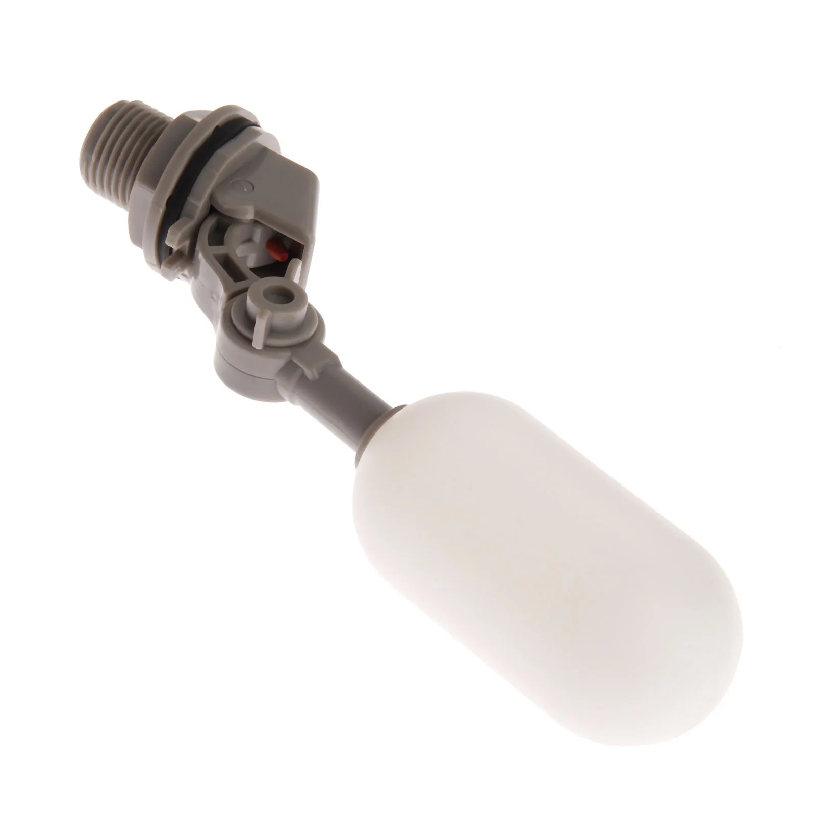 

1pc DN15 Valve Adjustable 1/2" Floating Auto Fill Valve Automatic Fill Tank Water Level Control 1/2" Thread Plastic Float Ball