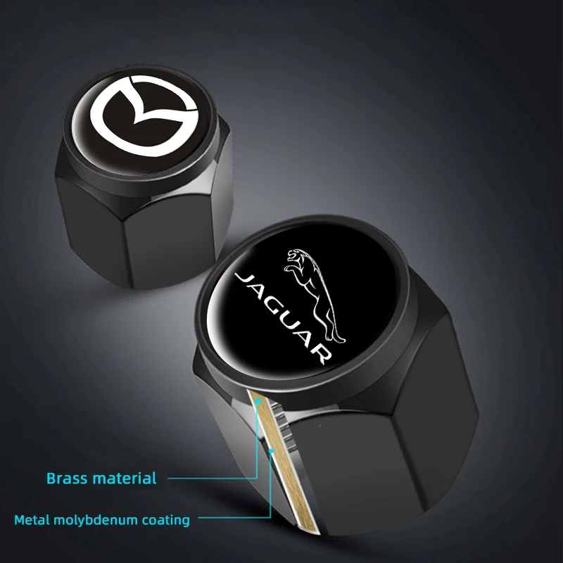 4 шт. колпачок для сердечника клапана автомобильных колес фокуса 2 3 MK 5 Kuga 1 Fiesta Mondeo