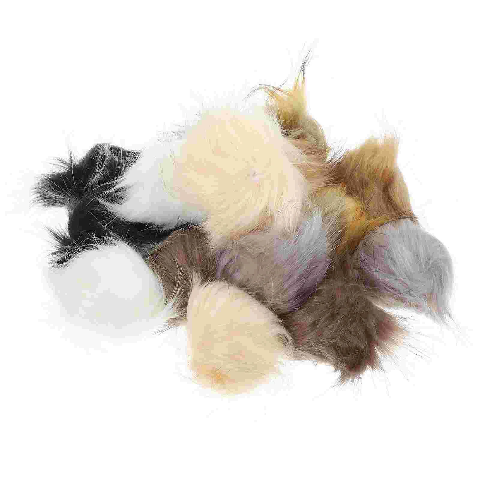 

16 Pcs Scarves Craft Pom Poms Artificial Fur Ball Pendants Supplies Accessories Pompom Hats Decorative Pompoms DIY