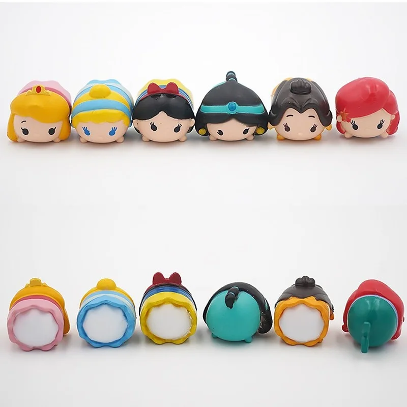 6 моделей/набор игрушечные фигурки принцессы Tsum |