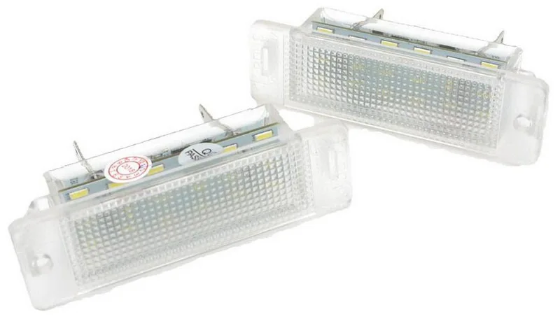 

Лампы для номерного знака 2 шт. для O/pel Astra F 1992-1998 12 В Vauxhall Astra F/Calibra ASTRA MK Canbus 18SMD Led