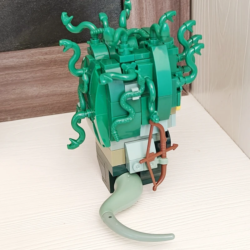Конструктор Medusa BRICKHEADZ из АБС-пластика мини Экшн-фигурки игрушки