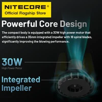 Миниатюрная аккумуляторная воздуходувка Nitecore BB nano#5