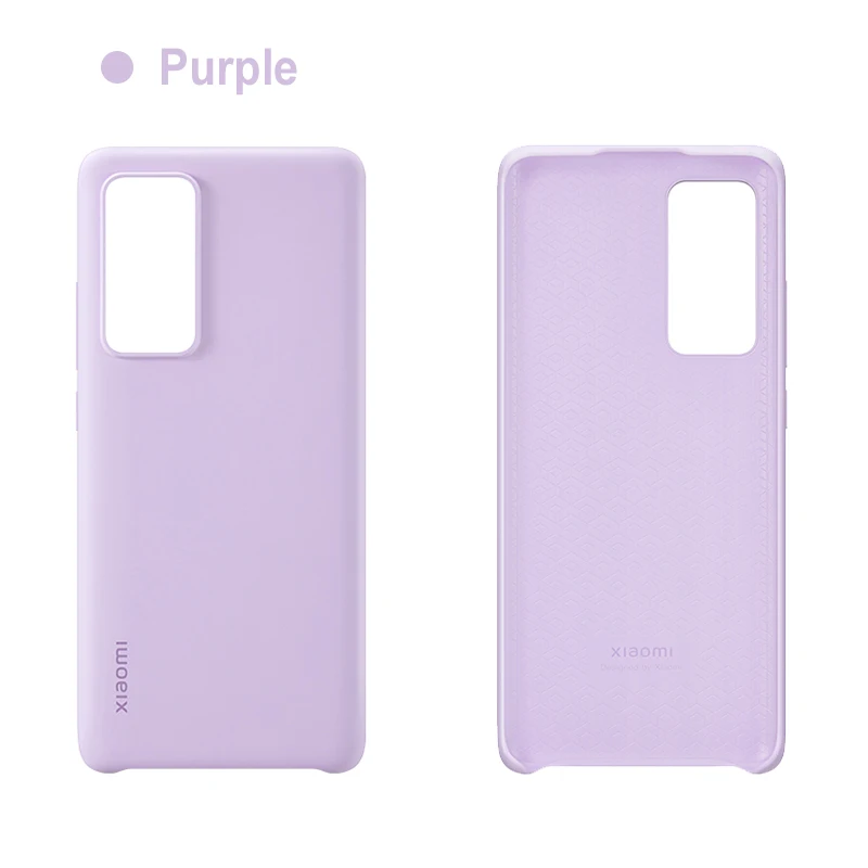 Original Mi 12 Phone Case Environmentally Friendly Silicone Case Skin-Friendly Soft PU Back Cover for Mi 12 12S 12X