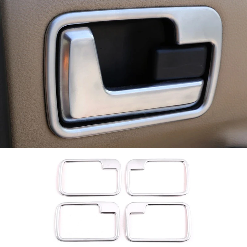 

Abs автомобильный Стайлинг для Land Rover Discovery 3 2004 -09, внутренняя дверная ручка, крышка чаши, отделка, наклейка, аксессуары для интерьера автомоби...