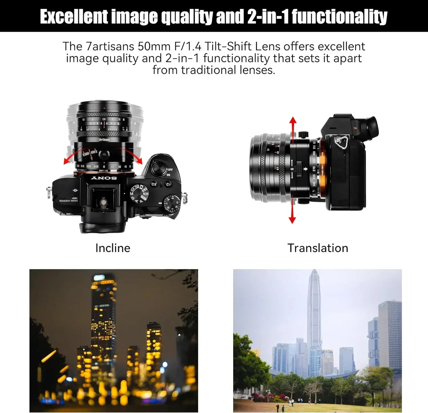7artisans 50 мм F1.4 для Sony E FUJIFX Micro 4/3 с креплением и большой диафрагмой APS-C объектива