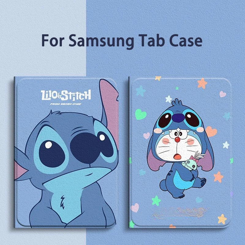 

Disney Stitch Case for Samsung Galaxy Tab S8 S7 Plus S7 FE Magnetic Trifold Stand Case for Tab S6 Lite 10.4 A8 X200 Case