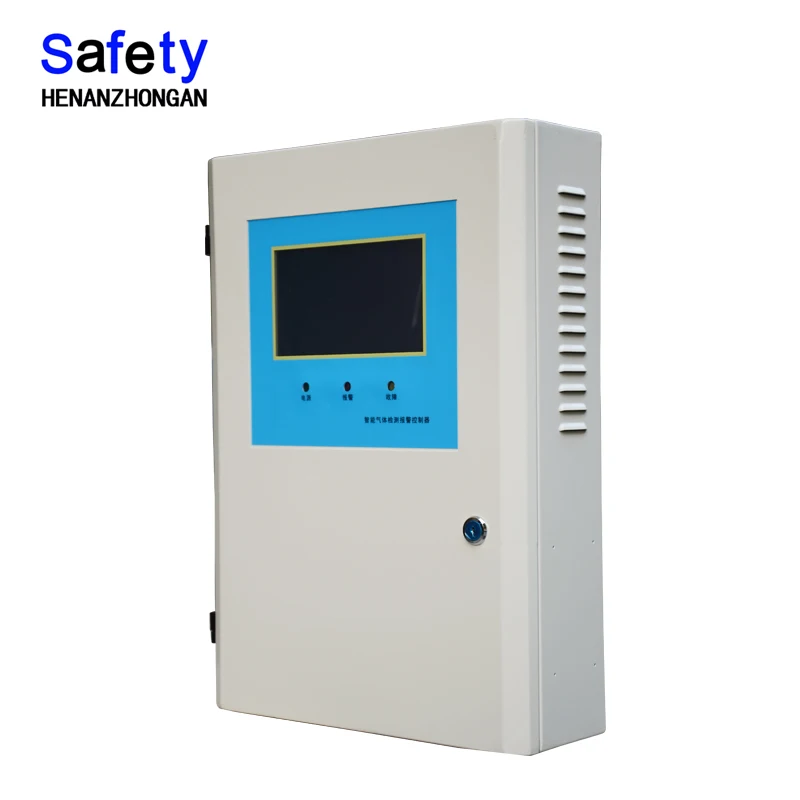 

atex multi h2s fixed gas analyzer oxygen o2 detector controller