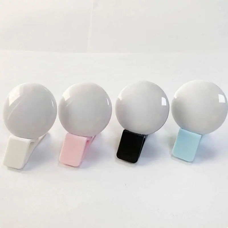 

Pocket LED Selfie Light For Photographing Video Conferencing Live Streaming Selfies Universal Selfie Adjustable Photography Lamp