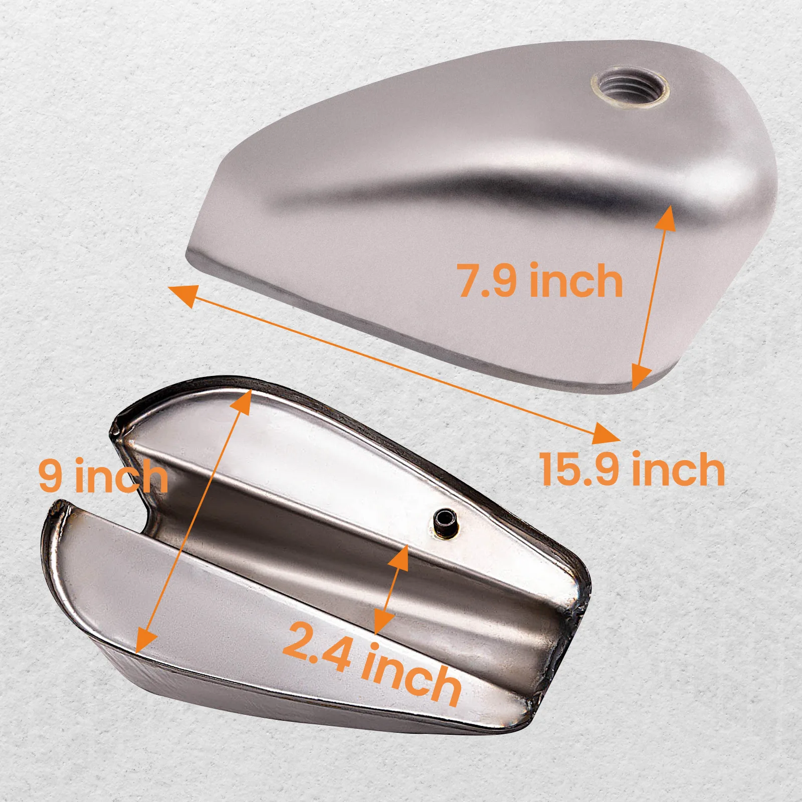 

Замена бензобака емкостью 2,4 галлона для мотоциклов Harley-Davidson 1982-1994 годов для Sportster 55-78