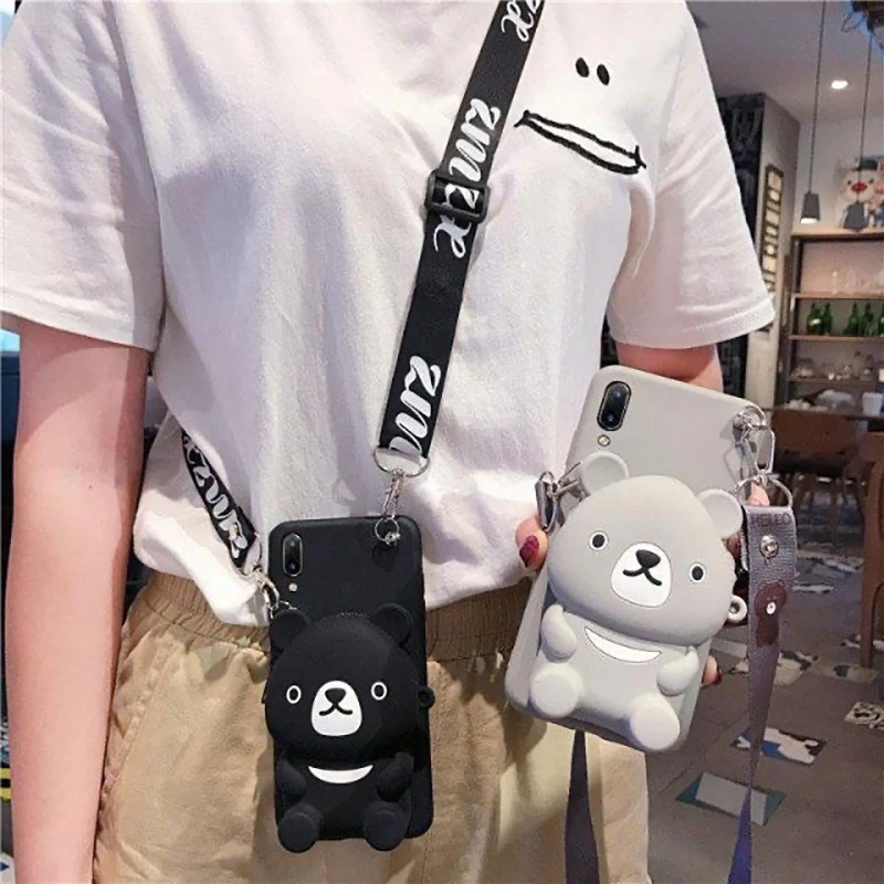 Новый 3D мультяшный кошелек с собакой сумки чехол для LG K4 2017 K7 K8 K9 K10 K12 K22 K41S K50 K62 K92