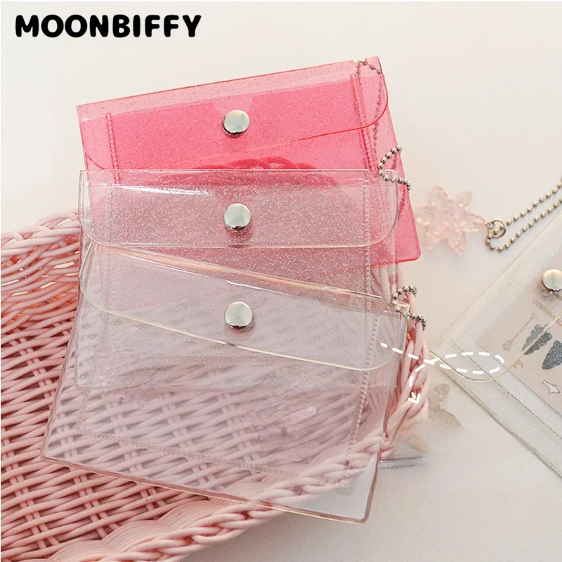 

1 шт., прозрачный Кошелек для монет и кредитных карт