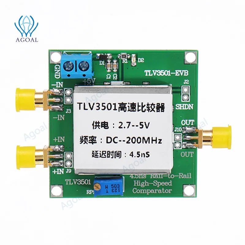 

High Speed Comparator Frequency Meter Front-end Shaping Module 4.5ns Ultra High-speed Comparator TLV3501