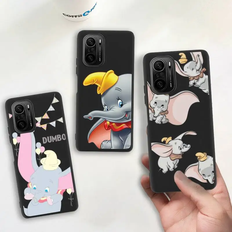 

Disney Dumbo Flying Elephant Style Phone Case for Redmi 9A 8A Note 11 10 9 8 8T Redmi 9 K20 K30 K40 Pro Max Silicone soft Cover