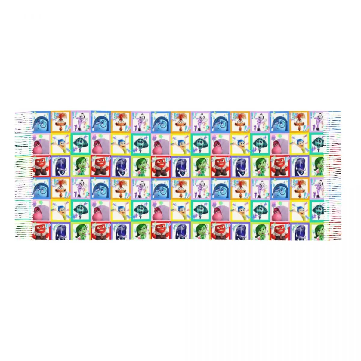 Пользовательские внутренние обои с героями мультфильмов шарф кисточками