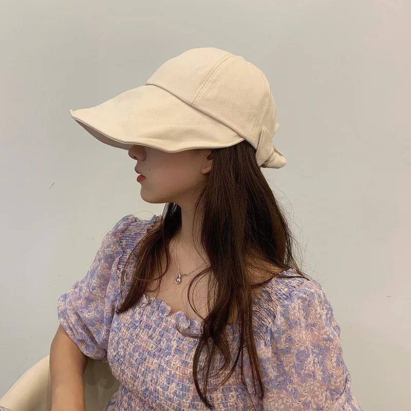 

Summer Sunscreen Hat Fisherman Hat Sunshade Thin Uv Proof Duck Tongue Hat Versatile Sun Hat Womanly Soft