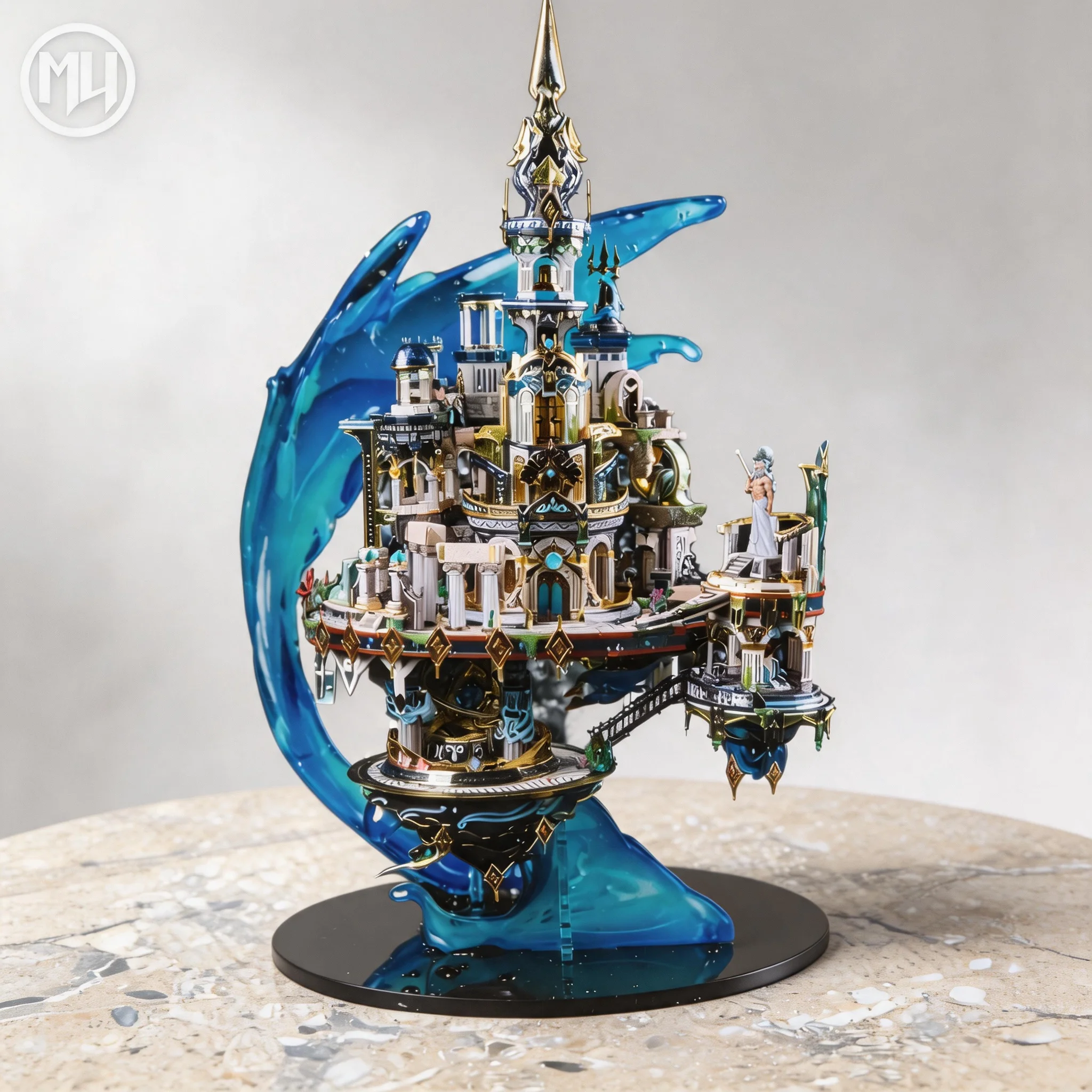 Фото ARTYIMO Atlantis 3D металлическая модель-головоломка для самостоятельной сборки, подарок на Рождество, Хэллоуин, день рождения, развивающая игрушка №2