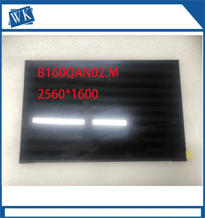 16, 0 , diz st  ekran LCD ekran B160QAN02.M NE160QDM-NY1/N63 MNG007DA1-1 2560X1600 QHD yedek LCD matri LENOVO X1 EXTREME GEN 4