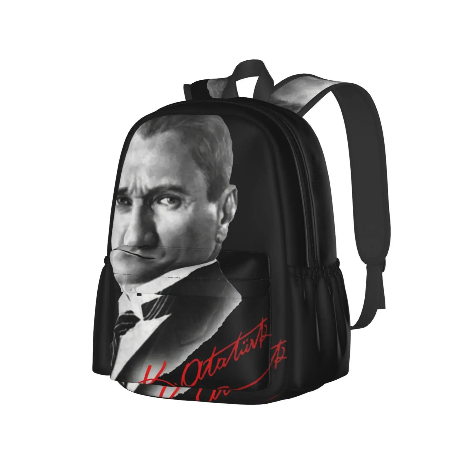

Mustafa Kemal Ataturk Турция, Турция, мужская сумка для девочек, поясная сумка, зеркальная сумка для упаковки, рюкзак, сумки для обуви, холщовые сумки