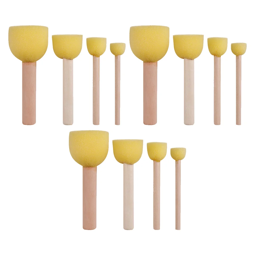 

Sponge Painting Drawing Set Dauber Craft Daubers Brush Diy Shapes Tool Graffiti Ink Sponges Brushes