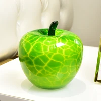 Glass Apple Decorations, Modern Living Room, TV Cabinet, Wine Cabinet, Home Decoration, Christmas Gifts