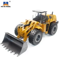 1/14 Alloy Remote Control Excavator 22-channel 2.4g Wireless Large Remote Control Car Engineering Truck Loader Toy Huina 1583