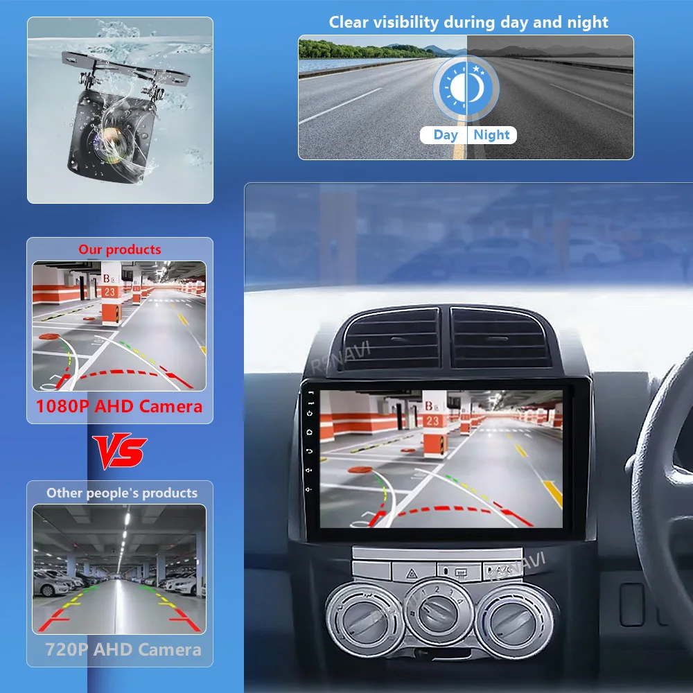 Для Toyota Passo, Daihatsu Boon, Sirion, Subaru 2000-2007: Автомобильная мультимедийная GPS-магнитола, автомагнитола, стерео-головное устройство Android 16 (art.: 3920dbd58ec5f) - 3920dbd58ec5f