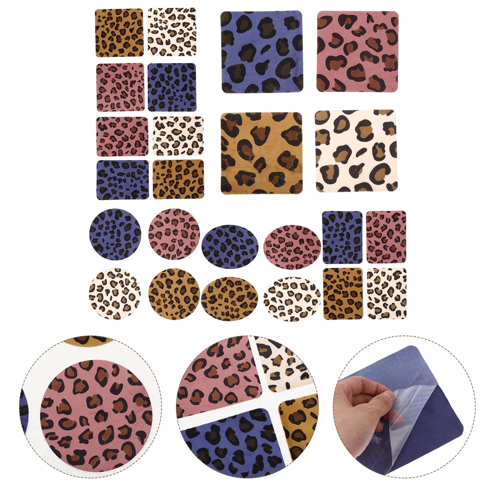 

24Pcs Premium Replaceable Decorative Adhesive Clothes Hat Clothes Hat Accessory for Hat Coat Clothes