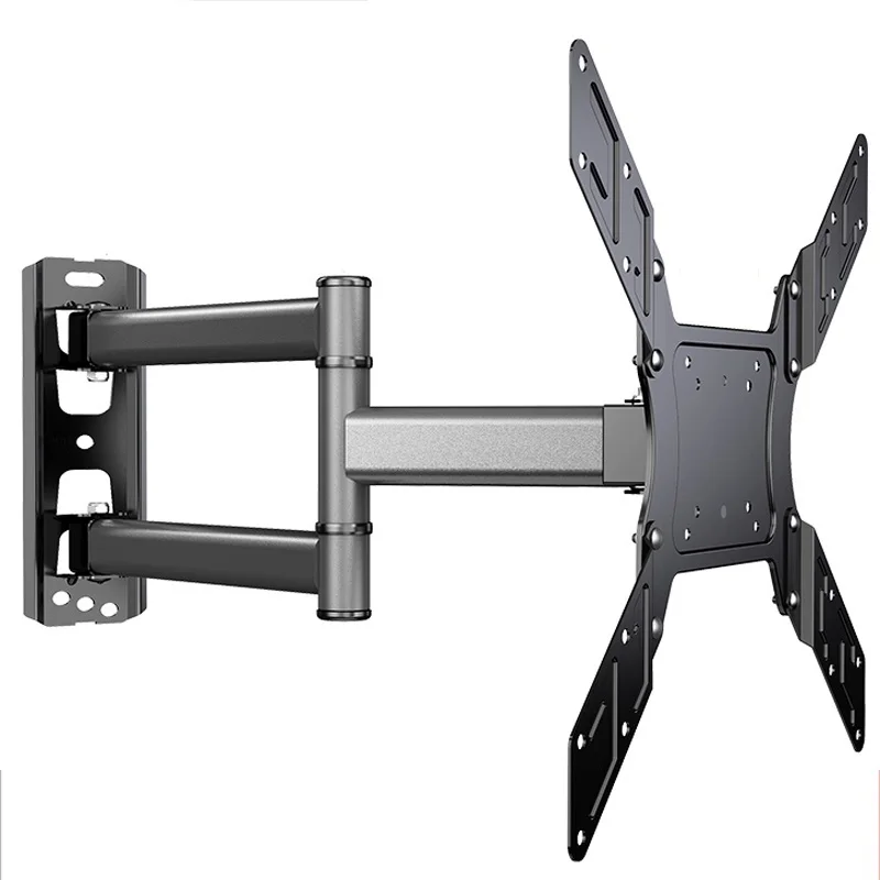 

TV Wall Mount Swivel Tilt Bracket for 26-50" LED Flat Screen Monitor VESA 400x400 with Full Motion Articulating Extension