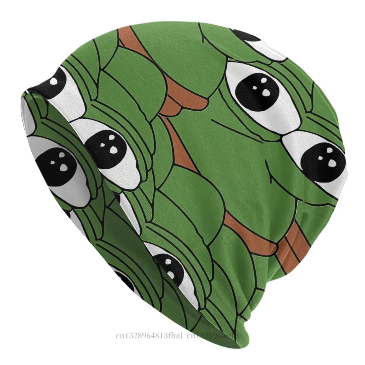

Hat Face Autumn Spring Caps For Men Women Pepe The Frog Skullies Beanies Ski Caps Cotton Bonnet Hats