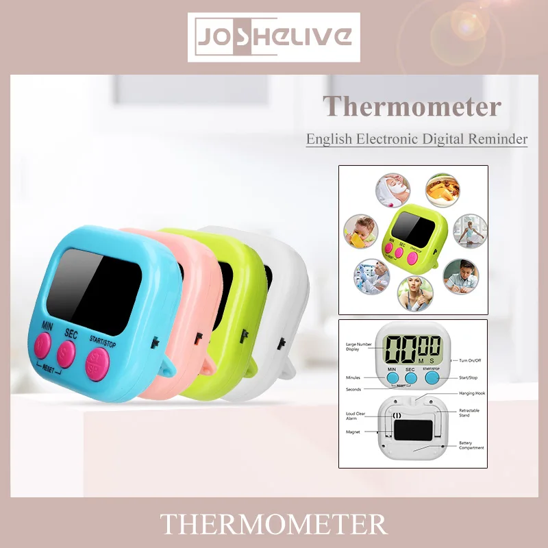 

Digital Kitchen Timer Cooking Timer With LCD Display For Cooking Baking Cooking Baking Sports Alarm Clock Reminder Tools