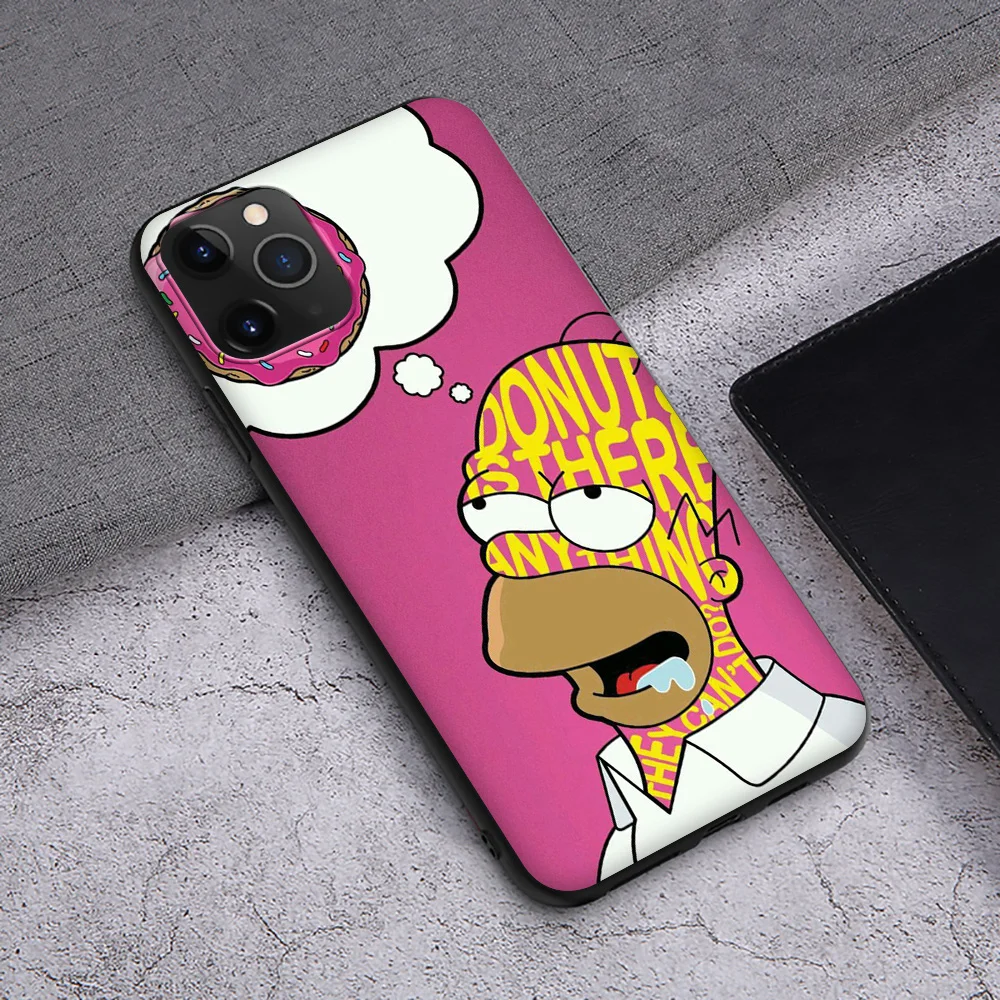 SO164 The S-Simpsons Bart Cover Phone Case for iPhone 12 11 X XS XR Pro Max 6 6s Plus SE