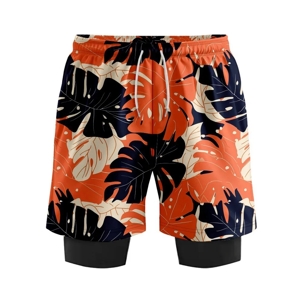 SOSHIRL Полиэстер Пляжные шорты 8XL