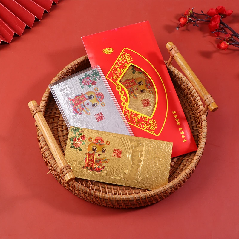 【MOPB】2025 Змеиный год Золотая фольга Памятная банкнота для коллекции Домашний