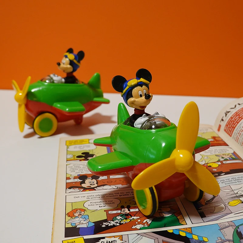 

Винтажные игрушки Mr. Mouse летает самолет аниме периферийная модель куклы игрушки украшения подарки