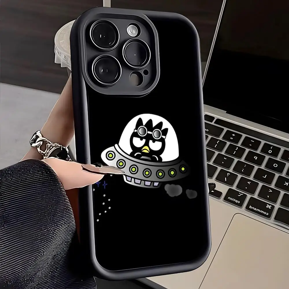 Cute BADBADTZ-MARU Phone Case For IPhone 16 Pro Max 15 14 Plus 13 12 11 XR XS X 7 8 Soft TPU Back Cover