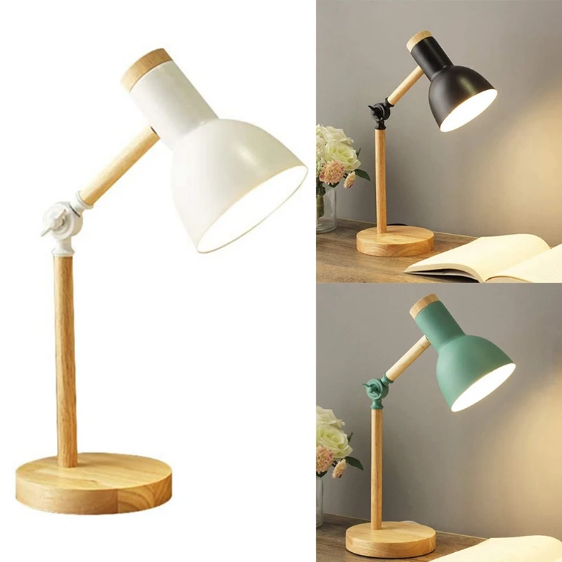 

Скандинавская настольная лампа для спальни, прикроватная лампа, детская офисная лампа для чтения, кабинета, регулируемая настольная лампа ...