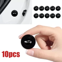 10pcs car anti collision silicone pad car door closing protection soundproof buffer gasket auto anti shock sticker pads