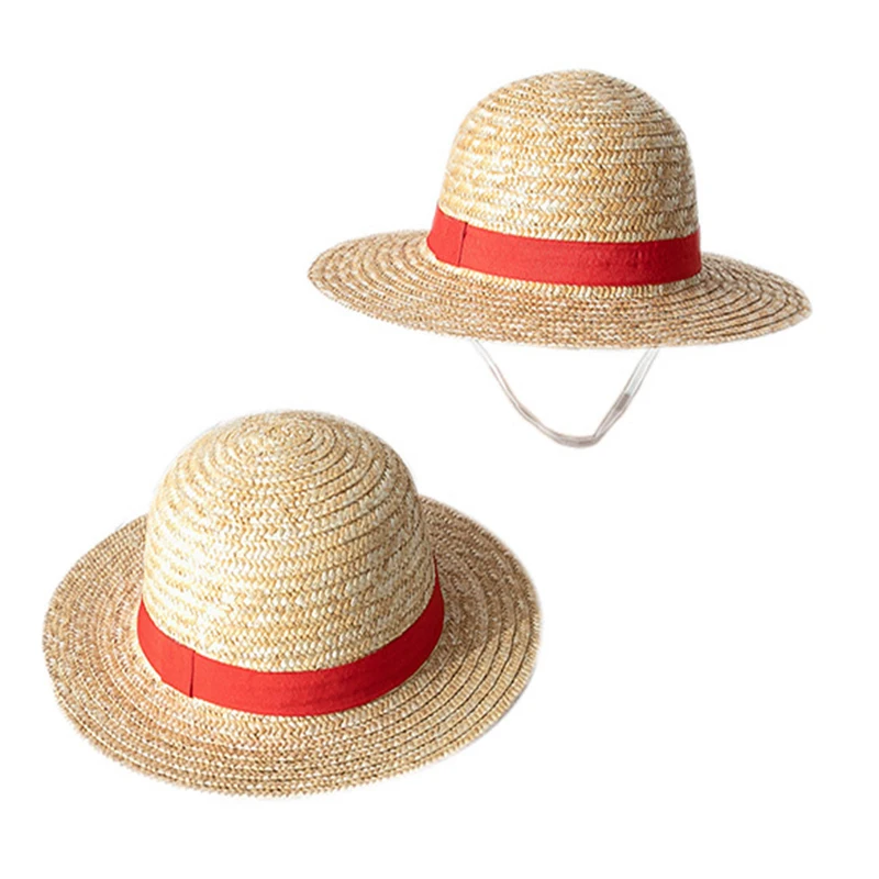 

Соломенная шляпа с героями аниме, мультфильм, Солнцезащитная соломенная шляпа, японская шляпа, соломенная шляпа на шею