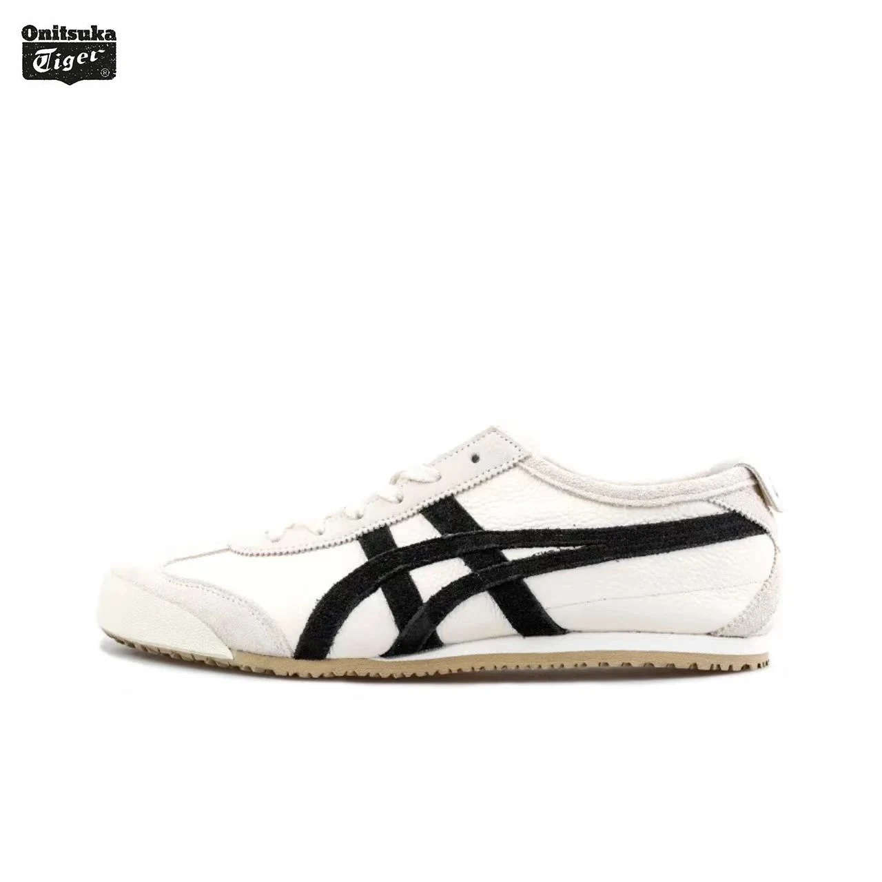 Asics Onitsuka Tiger мужские и женские кроссовки Mexico 66 без шнуровки легкие дышащие