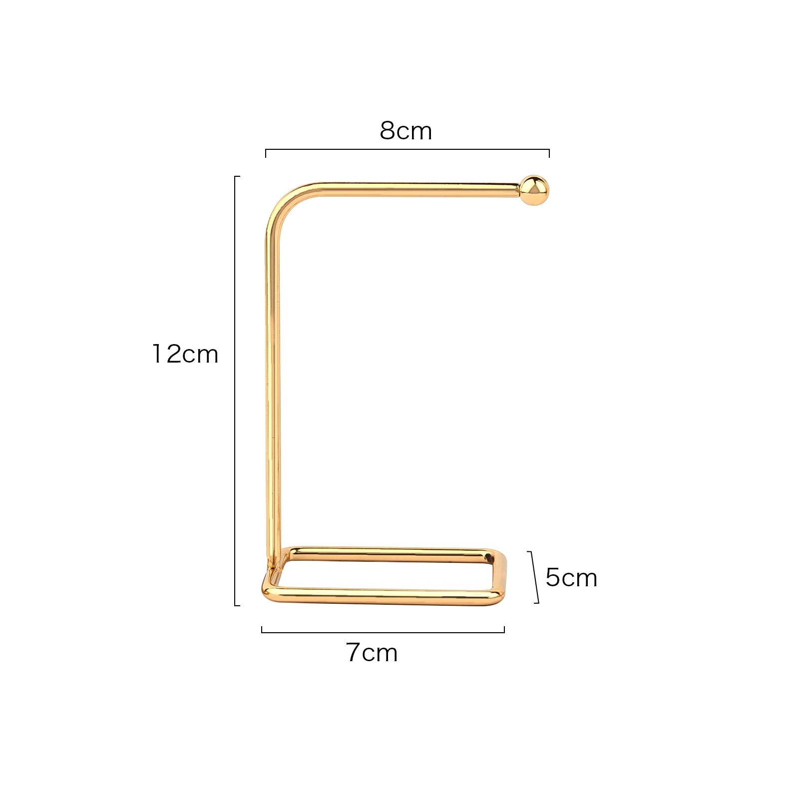 1 шт. портативная металлическая стойка для демонстрации сережек органайзер