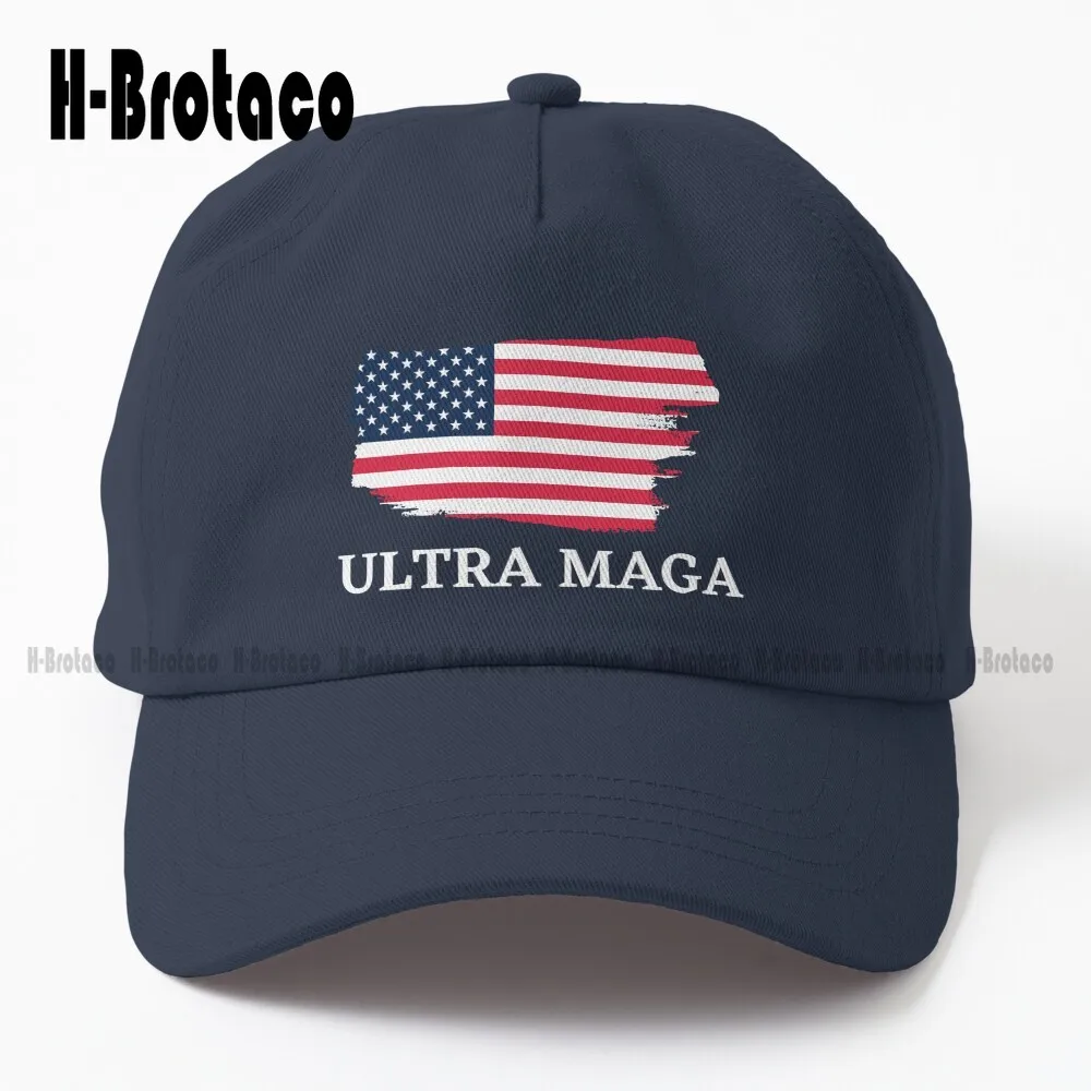 

Ultra Maga And Proud Of It Dad Hat Трамп 2024 Летние головные уборы на заказ унисекс для взрослых подростков молодежи летняя бейсболка спорт