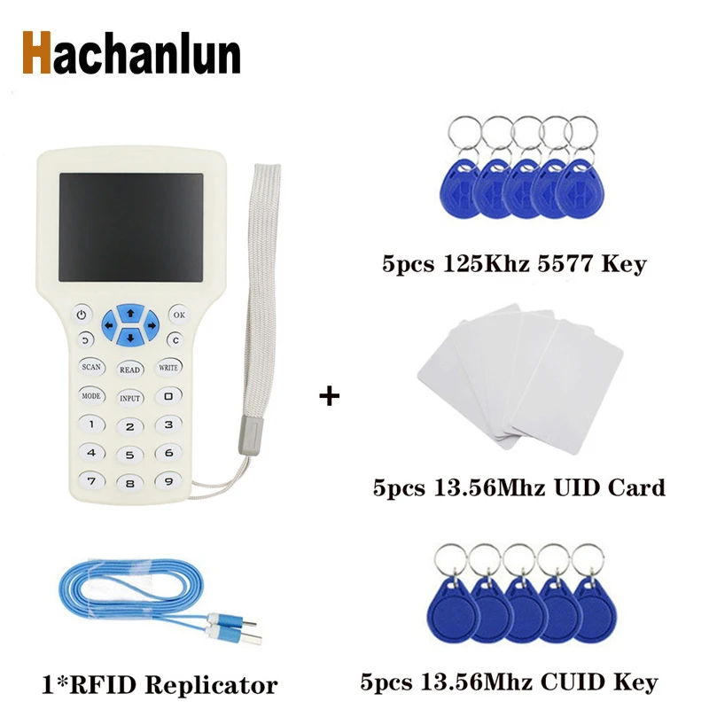 

Дубликатор RFID-чипов, 13,56 МГц, с функцией NFC